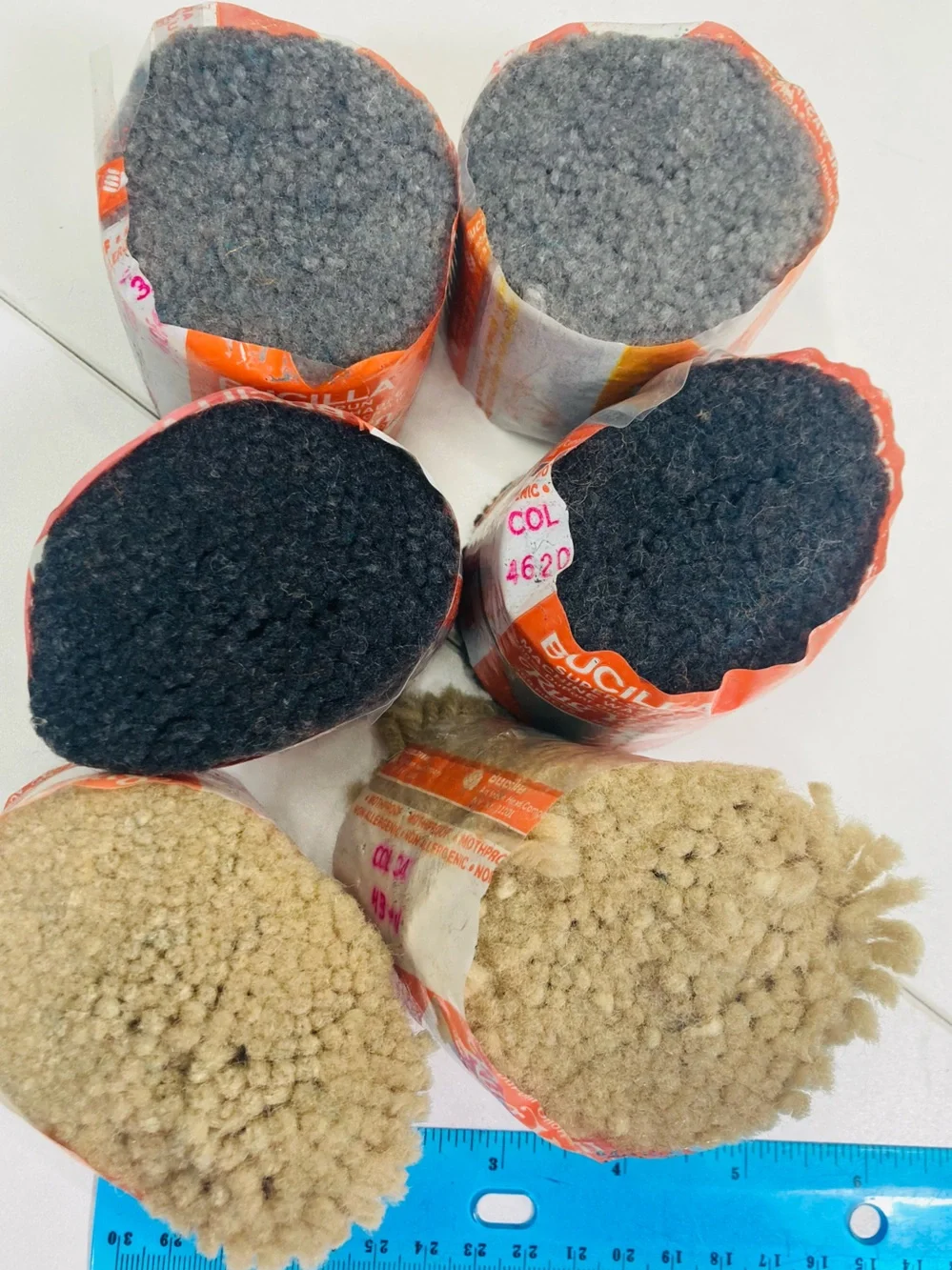 NEW Bucilla Machine Washable 100% Acrylic Lot of Vintage Rug Yarn